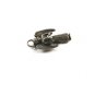 Sterling Silver Angel With Harp Charm / Pendant 8714