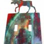 Moose Double Light Switch Cover Plate by Steel Images USA Made 02161511111D