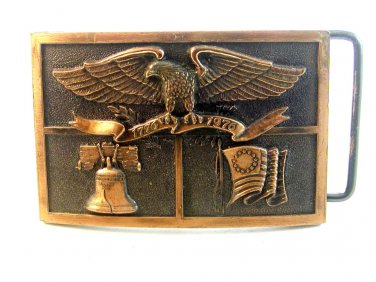 Limited Edition 1776 1976 American Heritage Belt Buckle
