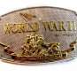 World War II Remembered Belt Buckle