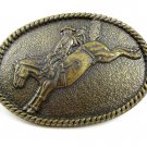 Western Cowboy Rodeo Bull Rider Belt Buckle No. 2343