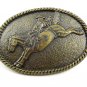 Western Cowboy Rodeo Bull Rider Belt Buckle No. 2343