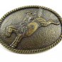 Western Cowboy Rodeo Bull Rider Belt Buckle No. 2343