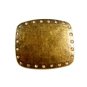 Ladies Brassy Look & Rhinestones Belt Buckle 5214