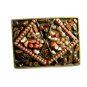 Ladies Various Unknown Stones Belt Buckle Unmarked 092214