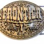 Vintage Frontier Hotel Las Vegas Belt Buckle