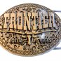 Vintage Frontier Hotel Las Vegas Belt Buckle