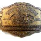 Livingston Well & Co. Foreign Gold Domestic Dealers Belt Buckle