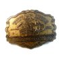 Livingston Well & Co. Foreign Gold Domestic Dealers Belt Buckle