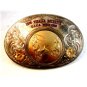 Vintage 1985 SJCA 15th Visalla Rockette Rodeo Belt Buckle