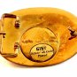 Vintage 1985 SJCA 15th Visalla Rockette Rodeo Belt Buckle