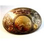 Vintage 1985 SJCA 15th Visalla Rockette Rodeo Belt Buckle