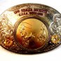 Vintage 1985 SJCA 15th Visalla Rockette Rodeo Belt Buckle