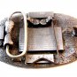 Vintage Siskiyou Mennonite Kansas Ks Relief Sale 1991 Belt Buckle