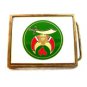 Vintage 1983 Brass & Enameled Shriners Belt Buckle by Nap, Inc.