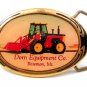 Vintage 1988 Solid Brass Dorn Equipment Co Boseman Montana Belt Buckle