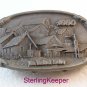 Vintage Siskiyou Mennonite Kansas Ks Relief Sale 1990 Belt Buckle