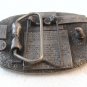 Vintage Siskiyou Mennonite Kansas Ks Relief Sale 1990 Belt Buckle