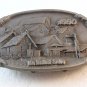 Vintage Siskiyou Mennonite Kansas Ks Relief Sale 1990 Belt Buckle