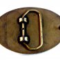 Running Strong for American Indian Youth 1997 Buffalo Belt Buckle 01012013ln