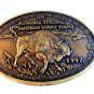 Running Strong for American Indian Youth 1997 Buffalo Belt Buckle 01012013ln