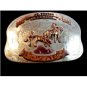 Vintage Ft. Towson Oklahoma FFA Calf Roping Rodeo Belt Buckle 789054