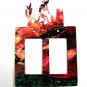 Kokopelli Pueblo Double Rocker Outlet Cover Plate by Steel Images USA 051315