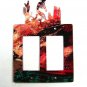 Kokopelli Pueblo Double Rocker Outlet Cover Plate by Steel Images USA 051315