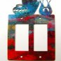 Southwest Pueblo Pottery Double Rocker Outlet Cover Plate by Steel Images USA B