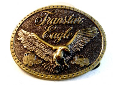 Vintage Transtar Eagle International Harvester Belt Buckle