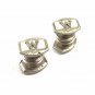 Art Deco Silvertone Initial / Letter W Snap Link Cufflinks by Snap Link 103114