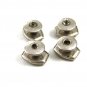 Art Deco Silvertone Initial / Letter W Snap Link Cufflinks by Snap Link 103114