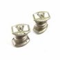 Art Deco Silvertone Initial / Letter W Snap Link Cufflinks by Snap Link 103114