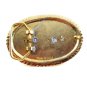 Western Cowboy Rodeo Gold Tone Horse Saddle Belt Buckle #101813