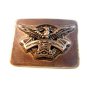 Vintage Registered Trademark E In Shield Quality Brand Belt Buckle