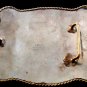 1982 MRCA Senior Finals Silver Calf Roping Western Cowboy Rodeo Bar J Belt Buckl