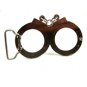 Pair of Silvetone Handcuffs Belt Buckle 10292013