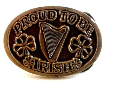 1994 Proud To Be Irish Belt Buckle