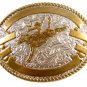 Western Cowboy Rodeo Broncho Busting Belt Buckle 5714 by Crumrine