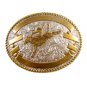 Western Cowboy Rodeo Broncho Busting Belt Buckle 5714 by Crumrine