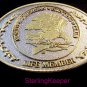 Vintage North American Hunting Club Life Member Belt Buckle