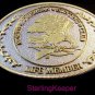 Vintage North American Hunting Club Life Member Belt Buckle