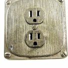 Electric Plug In Belt Buckle by Mobtown 81914
