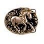 Unicorn Enameled Belt Buckle 51514 Not Signed