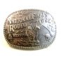 1992 National Finals Rodeo Belt Buckle by Hesston Mint In Plastic