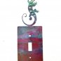 Southwest Lizard Single Switch Outlet Cover Plate by LaZart USA 6915A