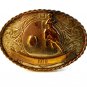 1976 FHSRA German Silver Barrel Racing Belt Buckle