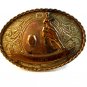 1976 FHSRA German Silver Barrel Racing Belt Buckle