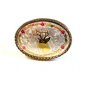 Ladies Tri Colored GoldTone Buck Deer Belt Buckle USA