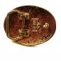 Ladies Tri Colored GoldTone Buck Deer Belt Buckle USA